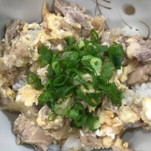 めんつゆで☆簡単つゆだく親子丼